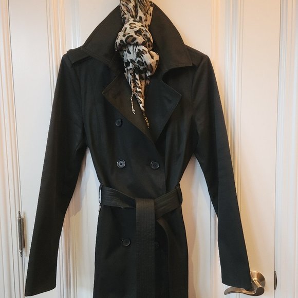 Express Double Breasted Classic Trenchcoat - Picture 1 of 15